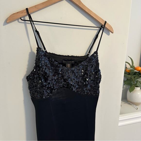 NWT Revolve House of Harlow Black Sequin Strappy Maxi Dress Medium - Picture 11 of 14